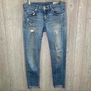 Rag & Bone The Dre Distressed Jeans 26